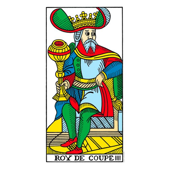 Roy de coupe tarot card